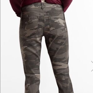 Camo rewash jeggings.